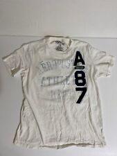 Camiseta Aeropostale Grande A87 Athletic Dept. (Branco) comprar usado  Enviando para Brazil