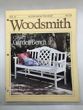 Woodsmith #93 - Junho de 1994 - Banco de jardim clássico, armazenamento de parede, gaveta de especiarias. comprar usado  Enviando para Brazil
