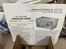 Caringella acp compressor for sale  Alvin
