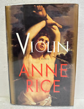 Violín de Anne Rice *Firmado por el autor* 1997 HB/DJ Primera Edición Comercial Declarada segunda mano  Embacar hacia Argentina