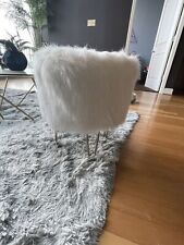 Ottoman faux fur for sale  Atlanta