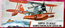 Vintage Airfix 1/72 GRUMMAN DUCK ‘Red Stripe’ Model Aircraft Kit, used for sale  ARBROATH