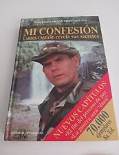 Mi Confesión Mauricio Aranguren Molina HC 2001 Líder Rebelde Colombia Español  segunda mano  Embacar hacia Argentina