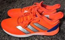 Zapato de tenis para hombre Adidas Adizero Ubersonic 4 - talla 14 - rojo solar/plateado segunda mano  Embacar hacia Mexico