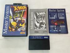 Sega Master System Tectoy : X Men Mojo World caixa completa manual jogo exclusivo comprar usado  Brasil 