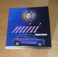 Mini equinox brochure for sale  FAREHAM