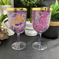 colored wine glasses for sale  Naples