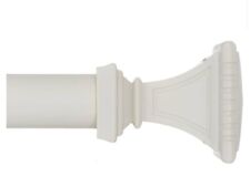 Curtain rods white for sale  Dearborn