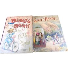 Livros infantis antigos McLoughlin Bros mãos gigantes bolhas animais brilhantes delícia TLC, usado comprar usado  Enviando para Brazil