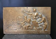 Alte bronze relief gebraucht kaufen  Burtscheid