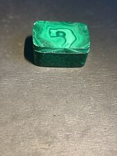 Malachite box carved for sale  Shipping to Ireland