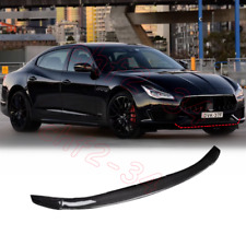 Spoiler labial dianteiro carbono seco feito para Maserati Quattroporte GTS 2014-2023 comprar usado  Enviando para Brazil