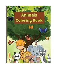 Animals coloring book gebraucht kaufen  Trebbin