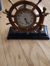 ship wheel clock for sale  Orange