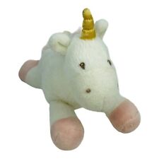 Baby Gund Luna unicornio 5 pulgadas sonajero de peluche rosa blanco juguete animal de peluche, usado segunda mano  Embacar hacia Argentina