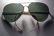 Usado, Óculos de sol aviador original raro vintage Segunda Guerra Mundial B&L Ray Ban fio dourado piloto 62012 comprar usado  Enviando para Brazil