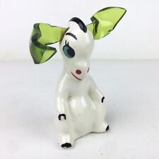 Vintage 1940's ELZAC Ceramic Donkey Figurine w/ Lucite Ears - RARE! for sale  Hopewell Junction