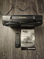 Gravador de vídeo cassete Philips Magnavox VRZ242AT22 com controle remoto + manual. Funciona💯 comprar usado  Enviando para Brazil