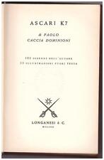 P.Caccia Dominioni- ASCARI K7 (1^ ed 1966)  usato  Napoli