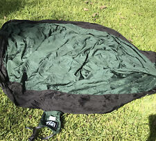 TNH Rakaia Designs Outdoors Double Camping Hammock Lightweight Nylon - Green EUC, used for sale  Shipping to South Africa
