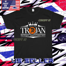 HOT SHIRT TROJAN RECORD LOGO T-SHIRT UNISEX TEE FUNNY USA SIZE S-5XL for sale  Shipping to South Africa