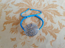 Bracelet tressé bleu d'occasion  Vincennes