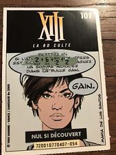 Collection ticket xiii d'occasion  France