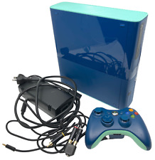 Console Xbox 360 E edição especial azul 500GB + controle sem fio funcionando comprar usado  Enviando para Brazil