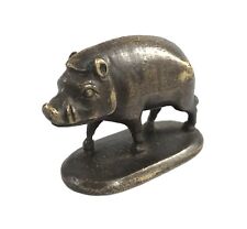 Boneco colecionável de bronze porco indiano feito à mão bronze ídolo decorativo para casa G7-1083 comprar usado  Enviando para Brazil