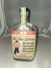  1941 BIB antigua cinta azul bourbon botella vacía de whisky Bernheim destilación KY segunda mano  Embacar hacia Argentina