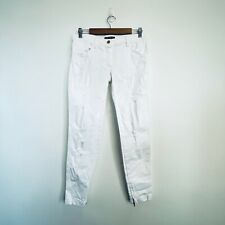 Jeans jeans Dolce & Gabbana tamanho 46 14 branco desgastado perna reta designer comprar usado  Enviando para Brazil