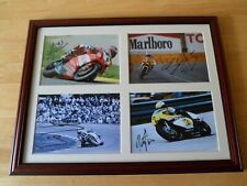 Motorcycle racers signed for sale  DUNFERMLINE
