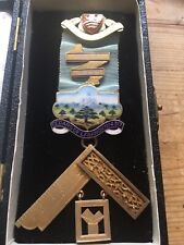 masonic jewel : Stunning Wartime PM Jewel Cedars Of Lebanon Lodge 4317, Middx for sale  Shipping to South Africa
