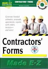Contractor forms made for sale  USA