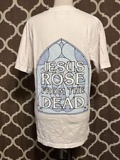 Camiseta Simple Gospel Jesus Rose From The Dead Justin Bieber tamanho médio EUA comprar usado  Enviando para Brazil