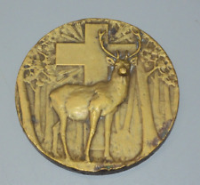 Medaille bronze cerf d'occasion  Angoulême