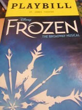 Frozen playbill musical for sale  Owings Mills