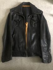 superdry leather ryan jacket for sale  KETTERING