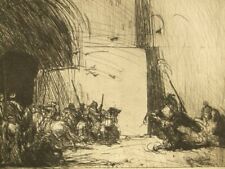 Marius Bauer art deco etching photogravure; A Fantasy 1920’s for sale  Shipping to South Africa