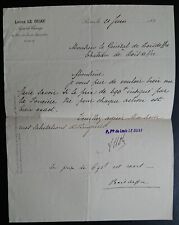 Lettre signée général d'occasion  Colmar