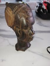 African carved head for sale  TONBRIDGE