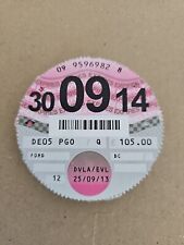 Original vehicle tax for sale  THORNTON-CLEVELEYS