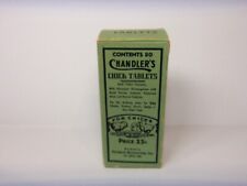 CAIXA VINTAGE (VAZIA) COMPRIMIDOS CHANDLER'S CHICK PARA GALINHAS PATOS GANSOS comprar usado  Enviando para Brazil