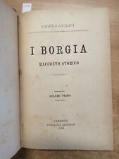 Borgia racconto storico usato  Italia