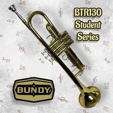 Trompete Bundy Selma Gold Student modelo BTR-130 com estojo Bundy e bocal em excelente estado usado! comprar usado  Enviando para Brazil