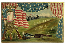 Patriotic postcard decoration for sale  Mays Landing