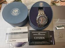 Relógio Citizen Titanium Promaster Skyhawk Aviator Eco drive JY0010-50E COMO ESTÁ comprar usado  Enviando para Brazil