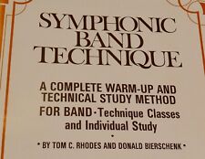 Partituras técnicas de banda sinfônica Tom Rhodes e Donald Bierschenk comprar usado  Enviando para Brazil