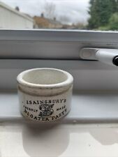 Sainsbury antique ceramic for sale  WHITCHURCH