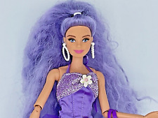 Boneca Barbie Extra Cabelo Lavanda Millie Rosto Articulado Reestilizado, usado comprar usado  Enviando para Brazil